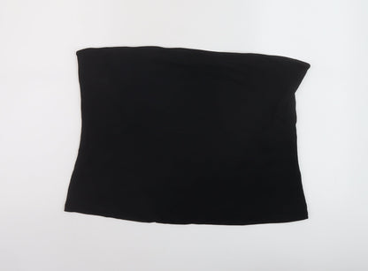 Womens UK Size XL Marks and Spencer Black Cropped Tank