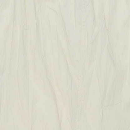 Marks and Spencer Womens Beige Polyester Straight & Pencil Skirt Size 24 Drawstring