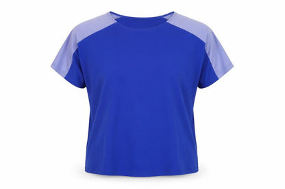 Womens UK Size 12 Marks and Spencer Blue Basic T-Shirt