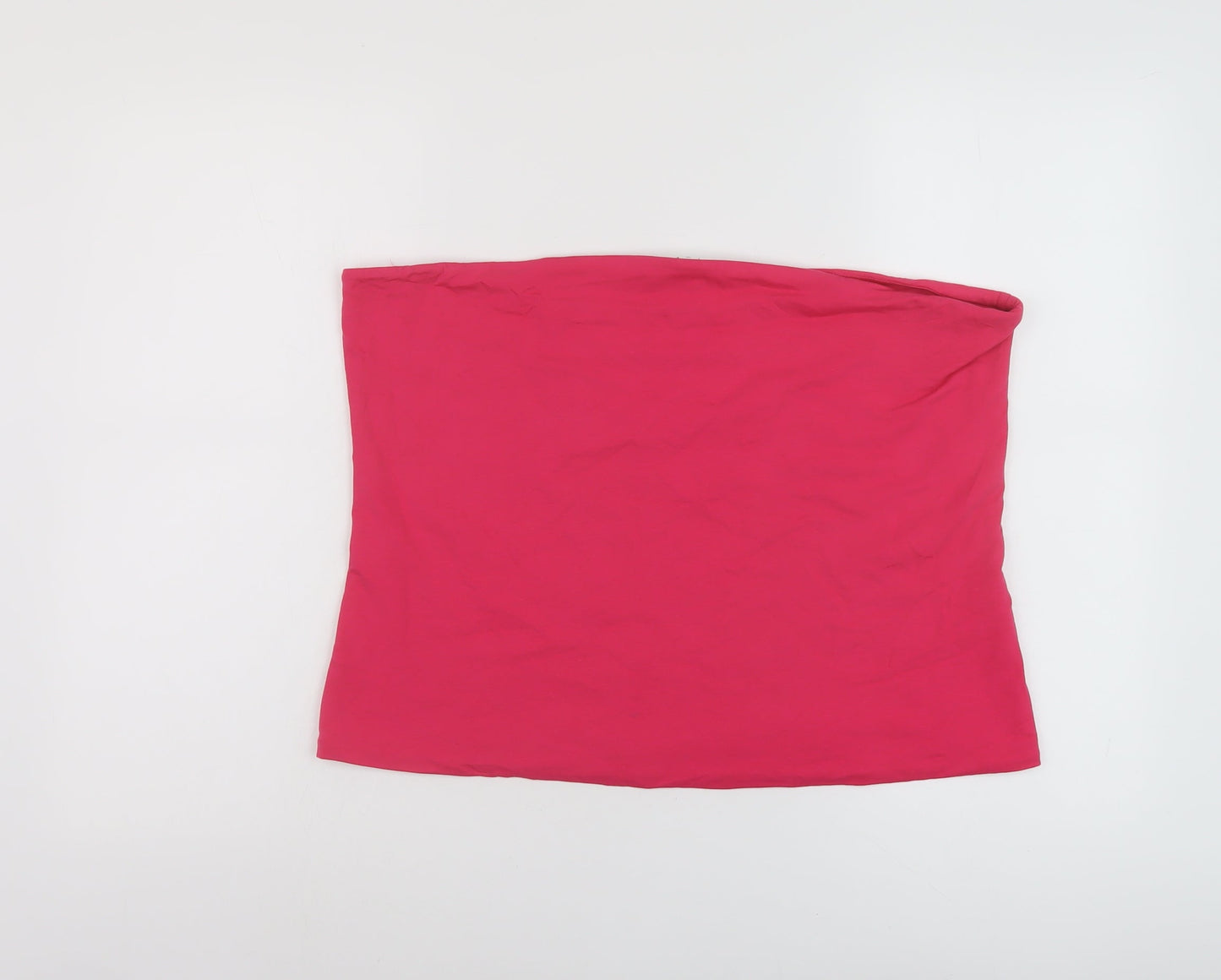 Womens UK Size XL Marks and Spencer Pink Cropped Tank