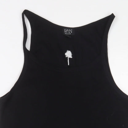 Mens UK Size M Boohoo Black  T-Shirt