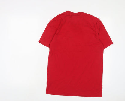 Mens UK Size S Canterbury Red  T-Shirt