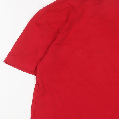 Mens UK Size S Canterbury Red  T-Shirt