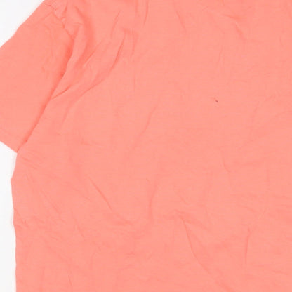 Mens UK Size S Boohoo Pink  T-Shirt