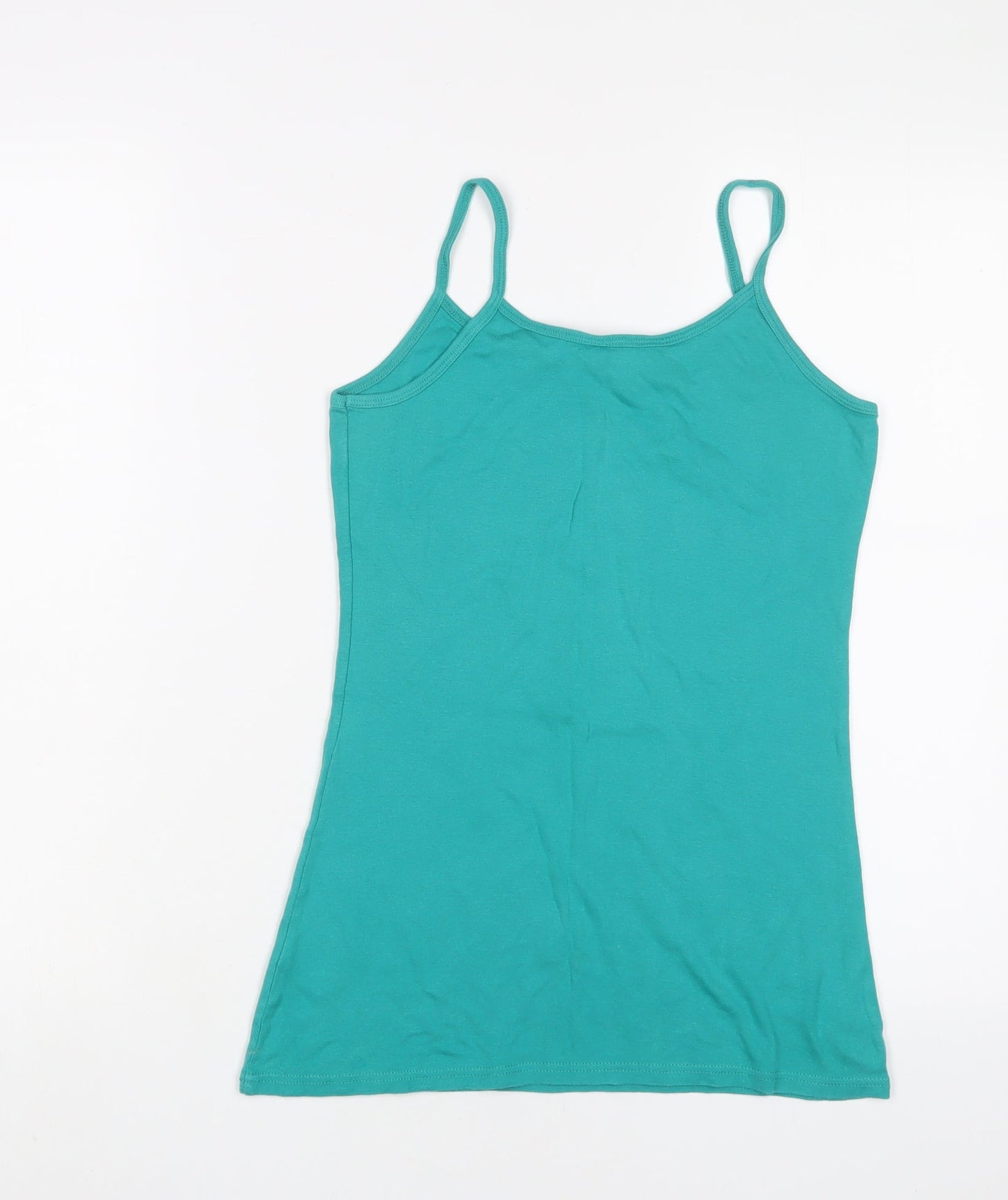 Womens UK Size 12 Dorothy Perkins Green Camisole Tank