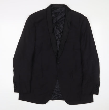 Mens UK Size 42 John Lewis Regular Black Suit Jacket