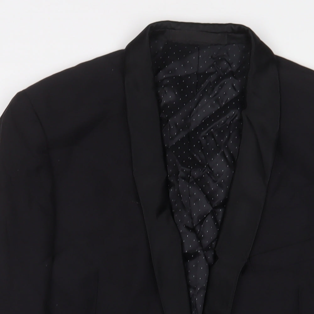 Mens UK Size 42 John Lewis Regular Black Suit Jacket