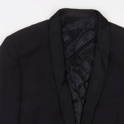 Mens UK Size 42 John Lewis Regular Black Suit Jacket