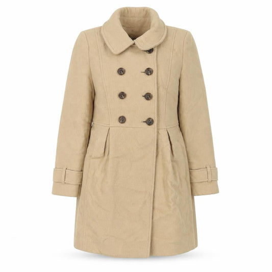 Womens UK Size 6 Marks and Spencer Beige Overcoat