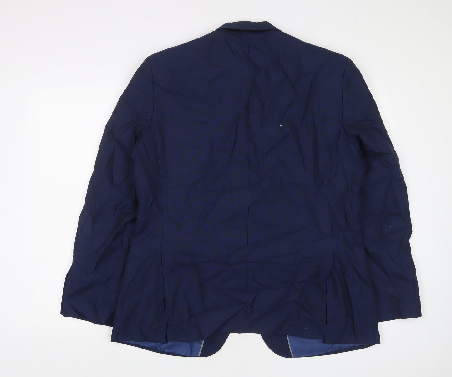 Mens UK Size 42 Marks and Spencer Regular Blue Suit Jacket