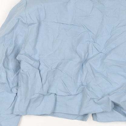 Womens UK Size S Zara Blue Jacket