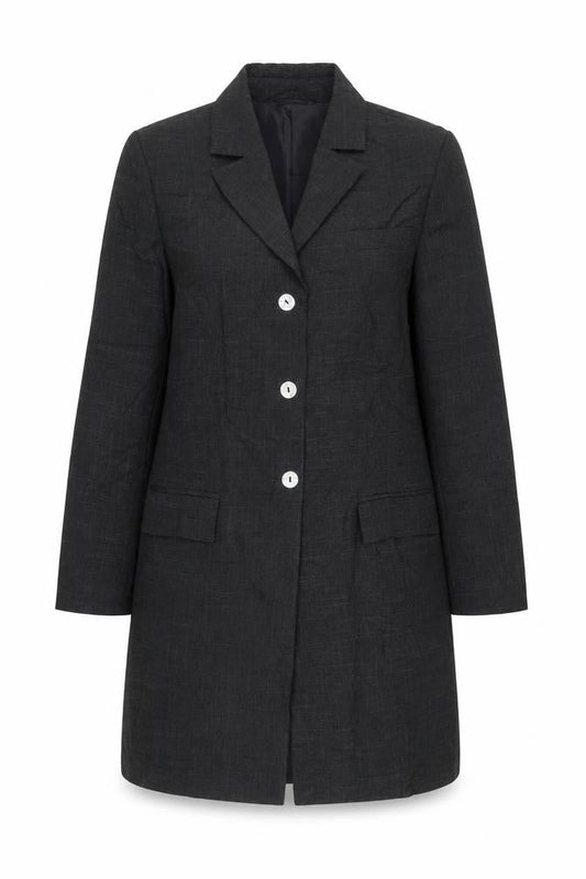 Womens UK Size 10 Classic Grey Jacket