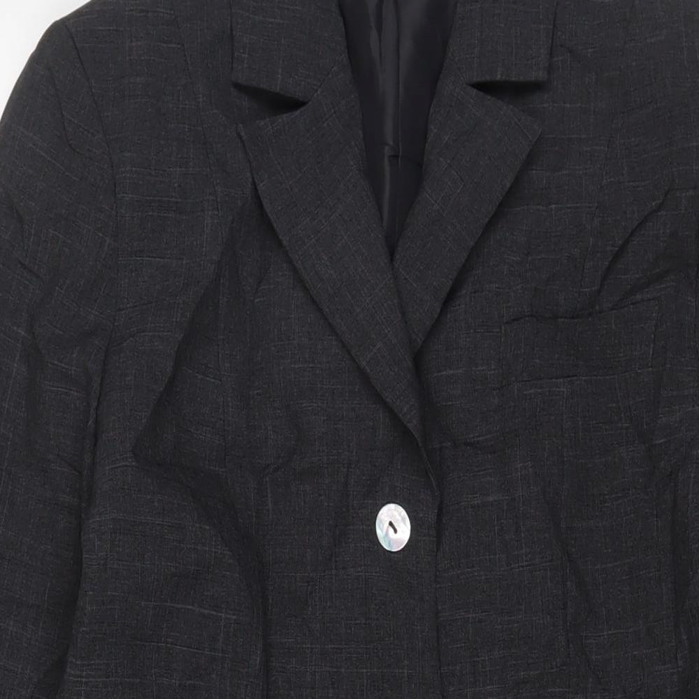 Womens UK Size 10 Classic Grey Jacket