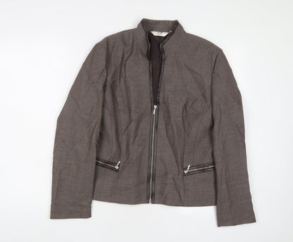 Womens UK Size 16 NEXT Brown Jacket