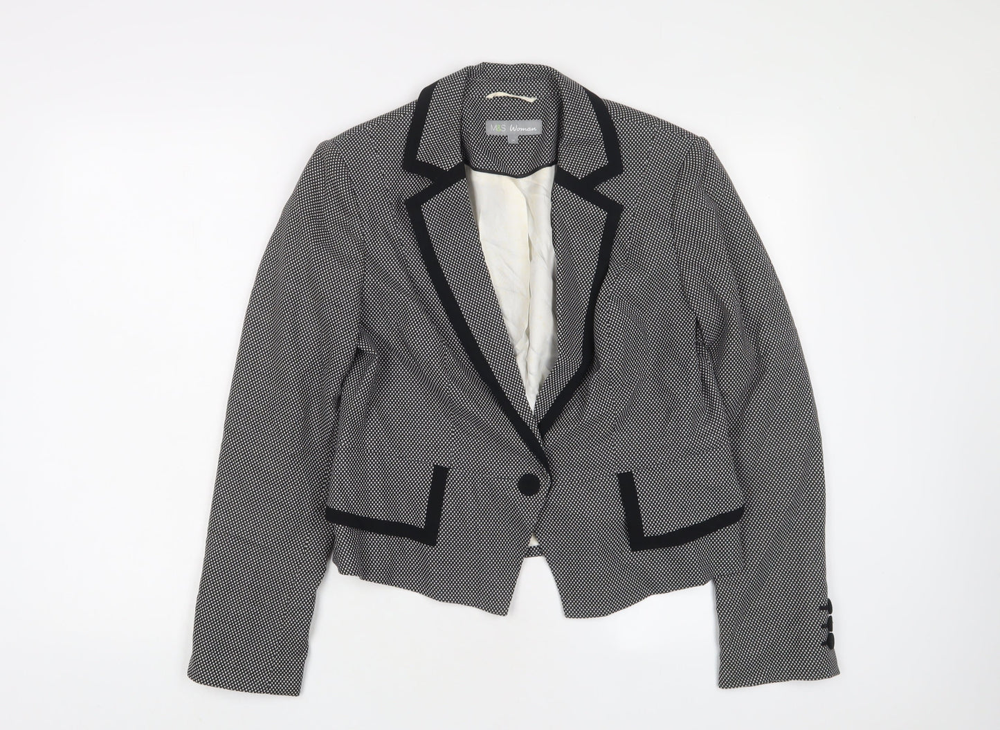 Womens UK Size 14 Marks and Spencer Grey Jacket