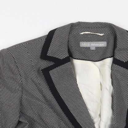 Womens UK Size 14 Marks and Spencer Grey Jacket
