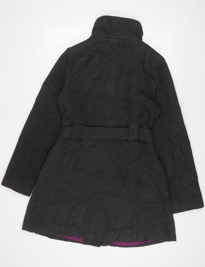 Womens UK Size 14 Miso Grey Overcoat
