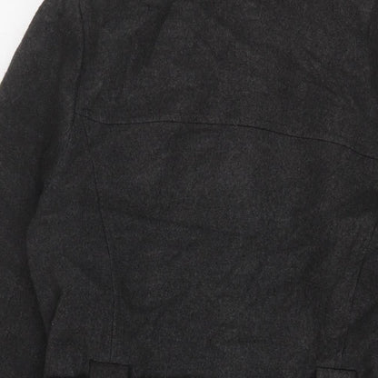 Womens UK Size 14 Miso Grey Overcoat