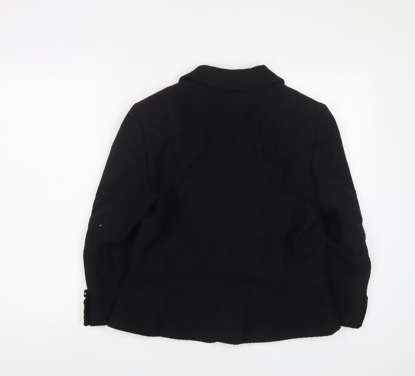Womens UK Size 14 Marks and Spencer Black Jacket