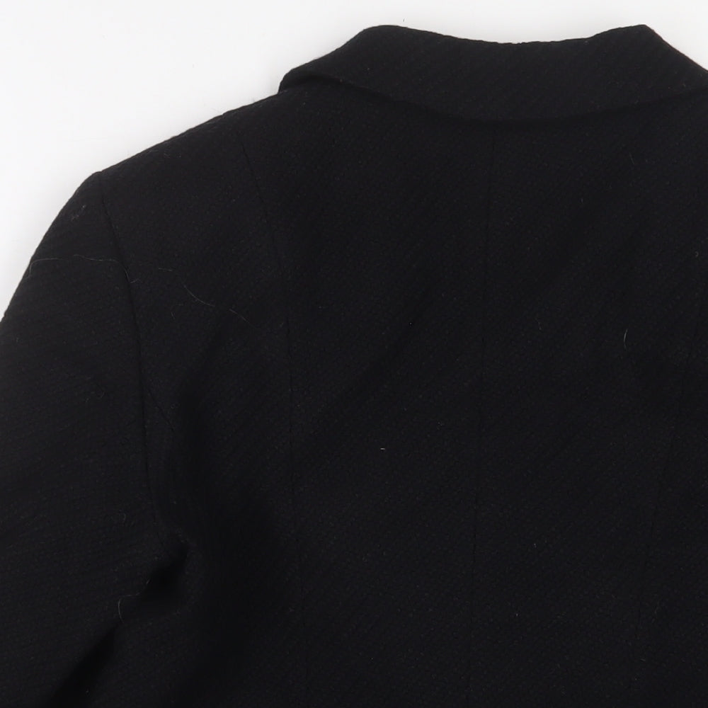 Womens UK Size 14 Marks and Spencer Black Jacket