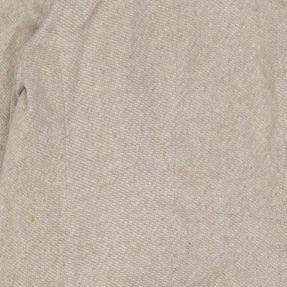 Womens UK Size 10 Great Plains Beige Overcoat