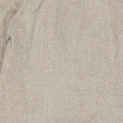 Womens UK Size 10 Great Plains Beige Overcoat