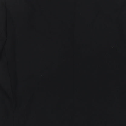 Greenwoods Mens Black Polyester Jacket Suit Jacket Size 40 Regular
