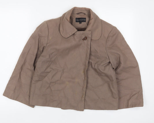 Womens UK Size 10 Marks and Spencer Brown Jacket