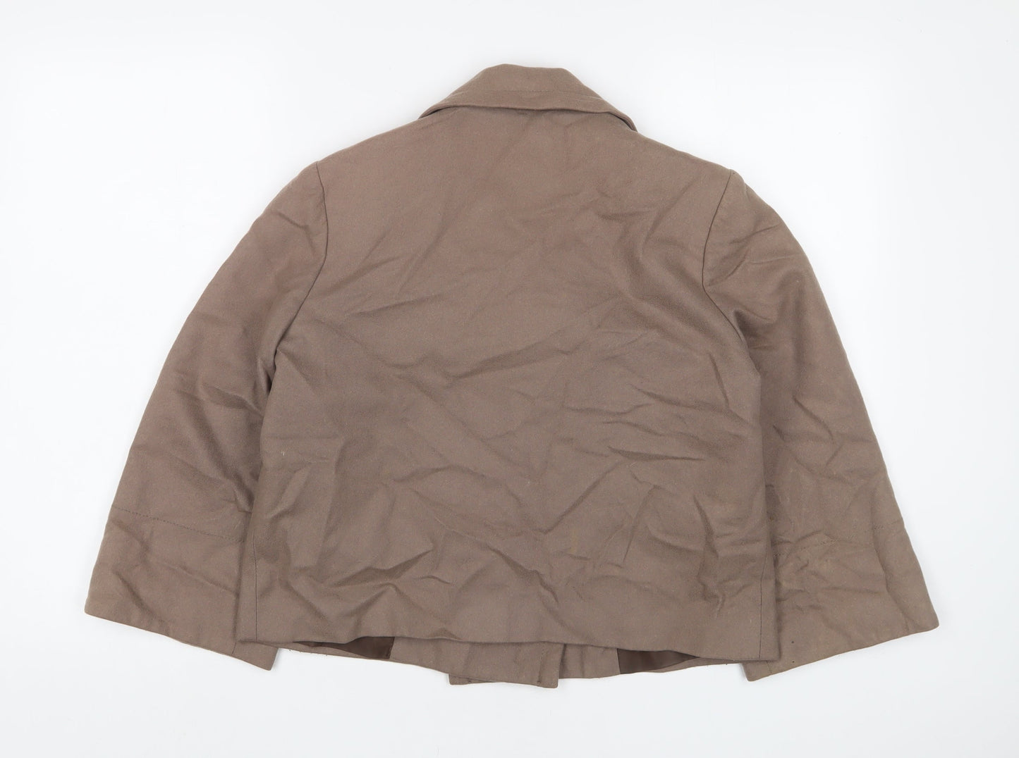 Womens UK Size 10 Marks and Spencer Brown Jacket