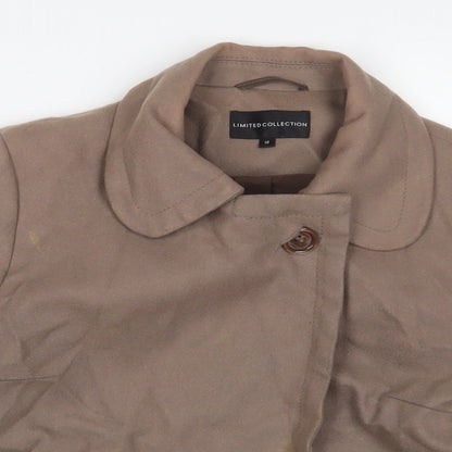 Womens UK Size 10 Marks and Spencer Brown Jacket