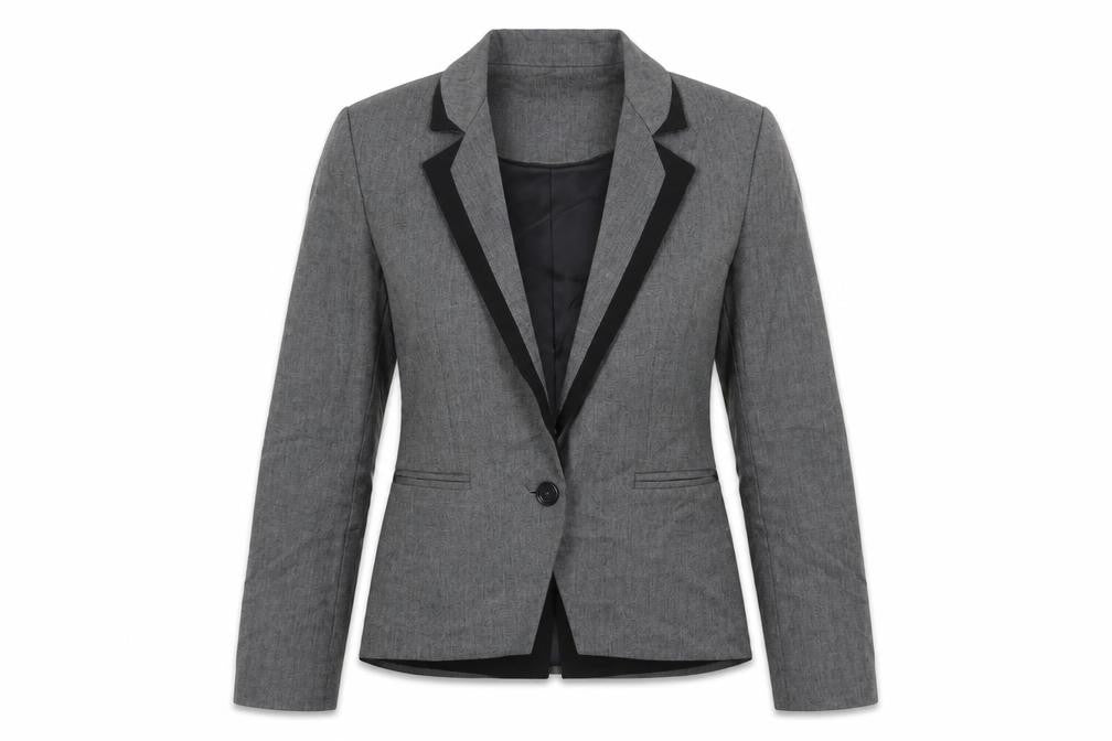 Womens UK Size 10 Warehouse Grey Jacket