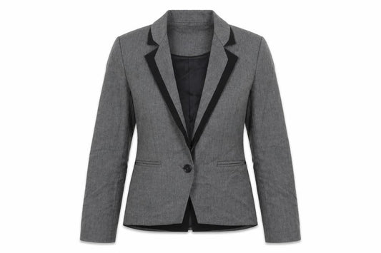 Womens UK Size 10 Warehouse Grey Jacket