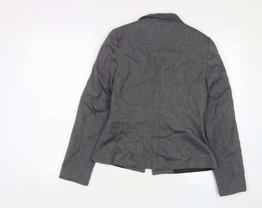 Womens UK Size 10 Warehouse Grey Jacket