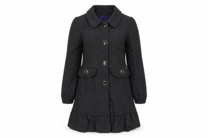 Womens UK Size 10 Miso Grey Overcoat