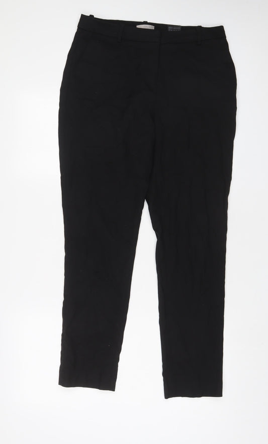 Womens UK Size 10 H&M Regular Fit  Black Trousers