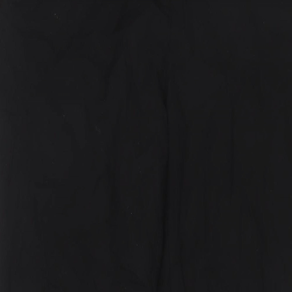Womens UK Size 10 H&M Regular Fit  Black Trousers