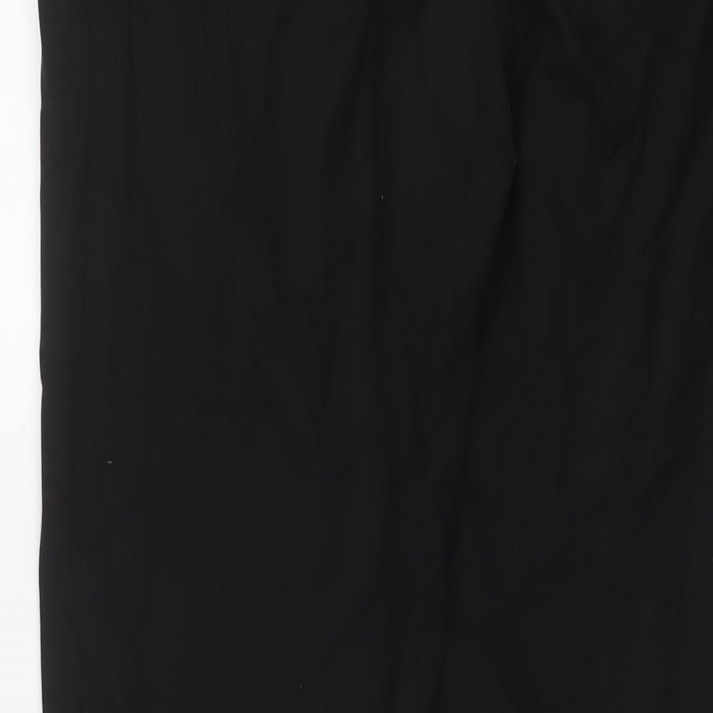 Womens UK Size 10 H&M Regular Fit  Black Trousers