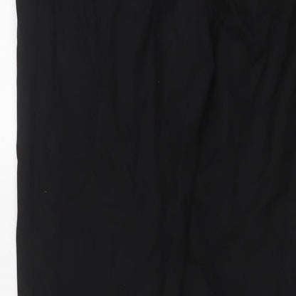 Womens UK Size 10 H&M Regular Fit  Black Trousers