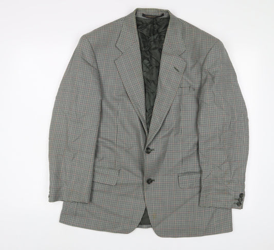 Mens UK Size 38 Marks and Spencer Regular Green Suit Jacket