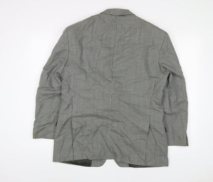 Mens UK Size 38 Marks and Spencer Regular Green Suit Jacket
