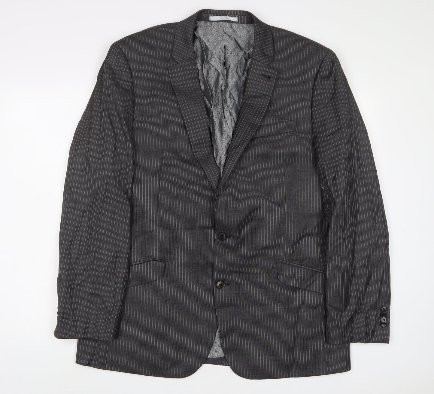 Mens UK Size 44 NEXT Regular Grey Suit Jacket