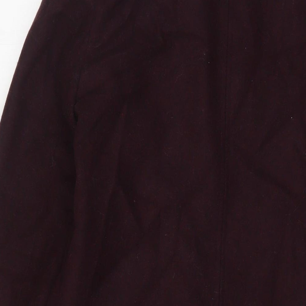 Womens UK Size 8 Collection Purple Overcoat
