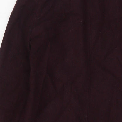 Womens UK Size 8 Collection Purple Overcoat
