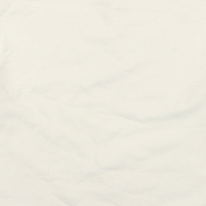 Zara Girls Ivory Cotton Pullover Sweatshirt Size 13-14 Years Pullover - Bella, Belle, Bela
