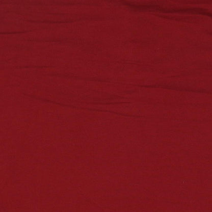 South Bay Mens Red Polyester Polo Size XL Collared Pullover