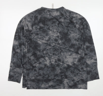 RBX Womens Grey Polyester Pullover Sweatshirt Size M Pullover