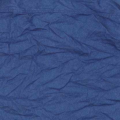 Womens UK Size 16 Alfred Dunner Blue Basic Button-Up