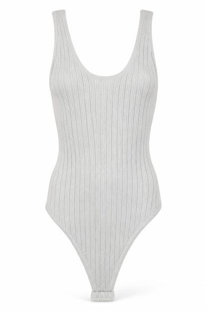 Womens UK Size S Zara One-Piece White Bodysuit