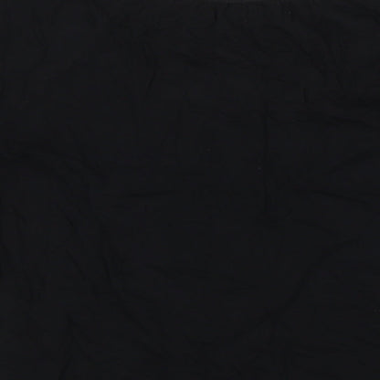 Womens UK Size L Old Navy Black Basic Button-Up