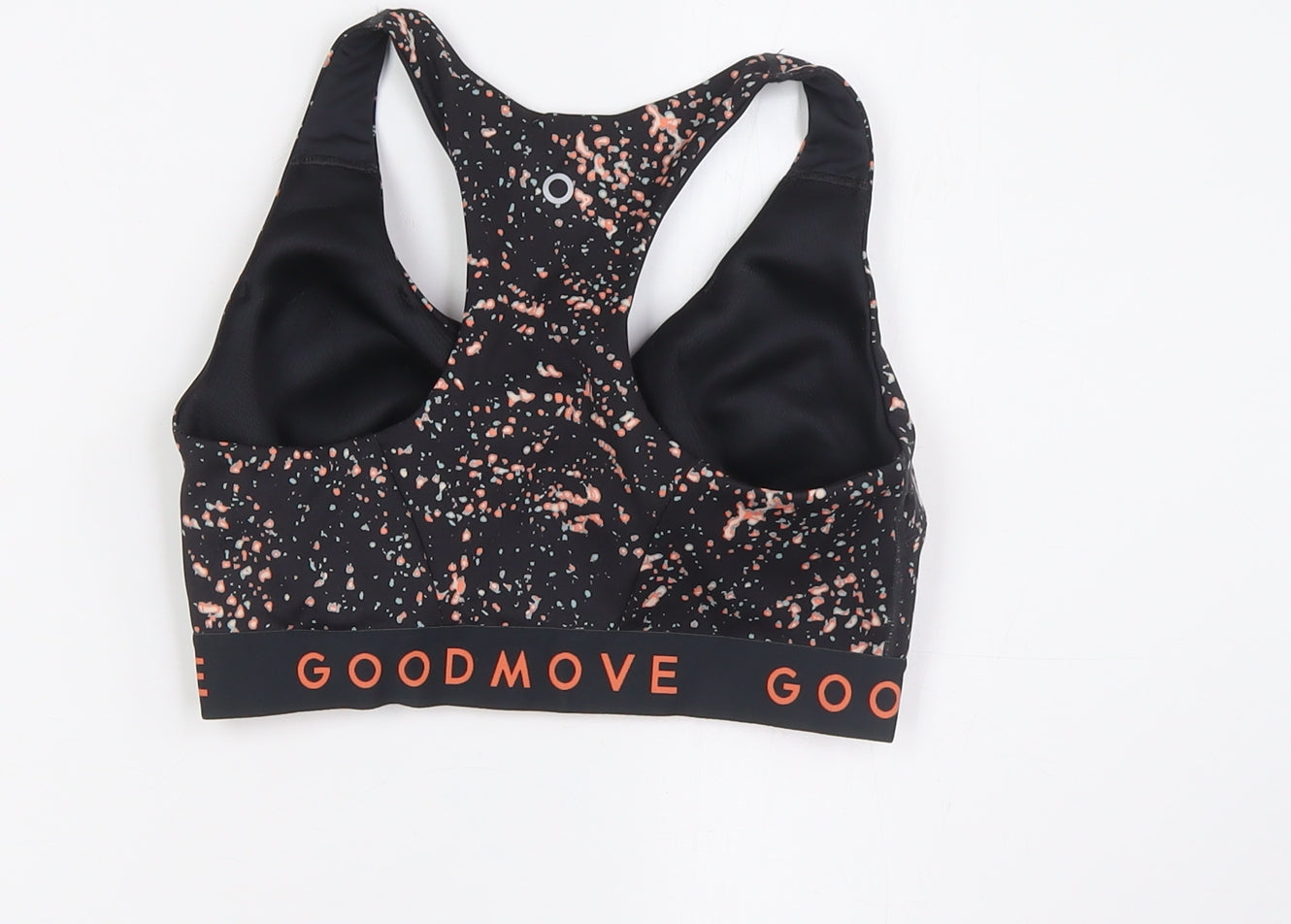 Marks and Spencer Womens Black Polyester Cropped Tank Size S V-Neck Zip - Size 32D